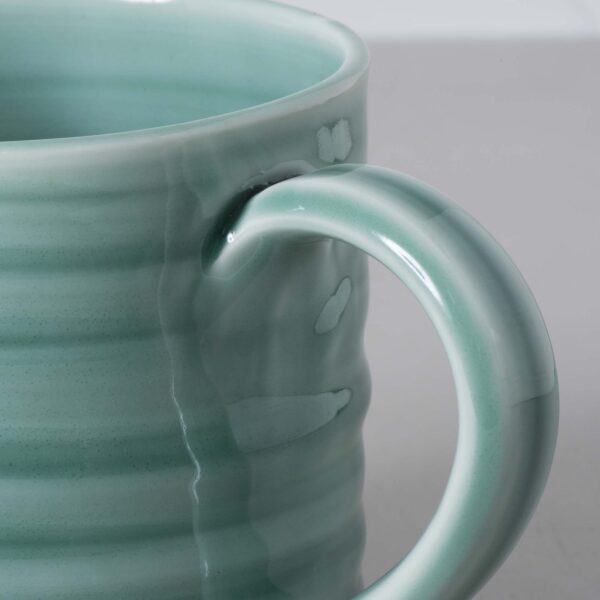 Aquamarine Mug Feature Mud Ireland Handcrafted Irish Pottery