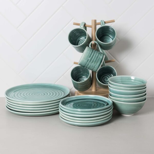 Aquamarine Essentials Dinner Service Mud Ireland Handcrafted Irish Pottery and Ceramics