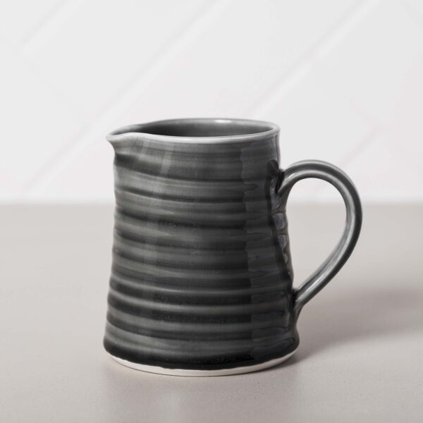 Nimbus grey gravy jug Mud Ireland Handcrafted Irish Pottery Ceramics