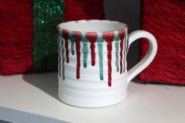 Candy Cane Dripper Mug