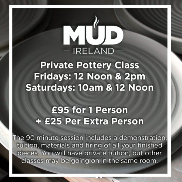 Private Pottery Class Mud Ireland Pottery Northern Ireland Craft Workshop June 2024